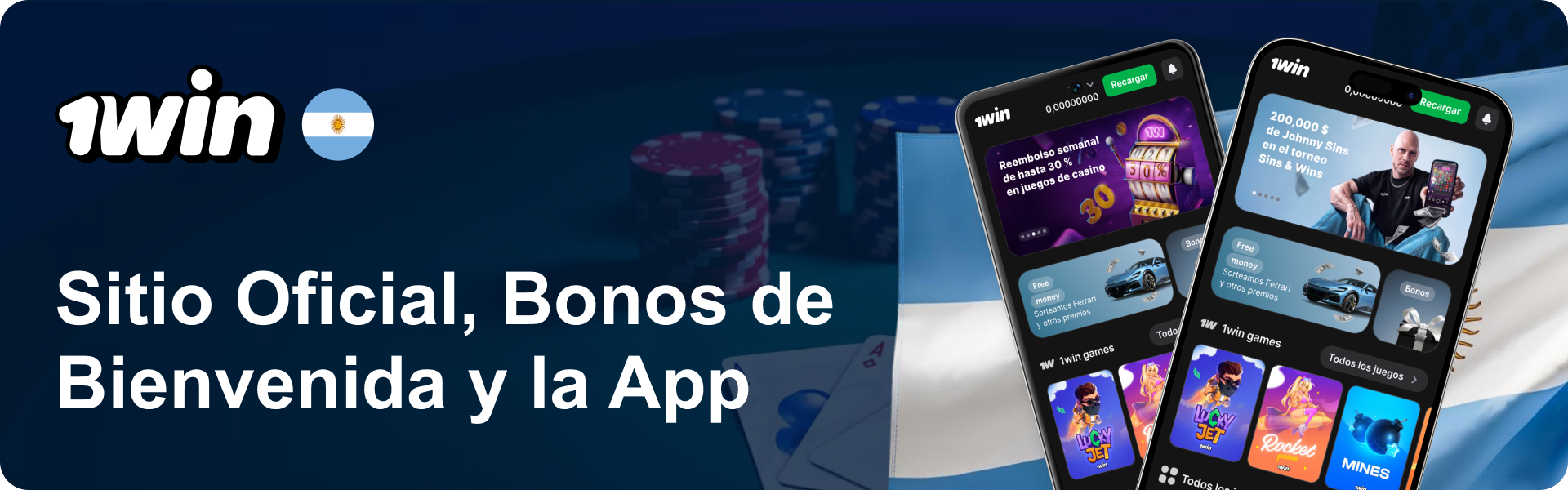 1Win en Argentina: Sitio Oficial, Bonos de Bienvenida y la App